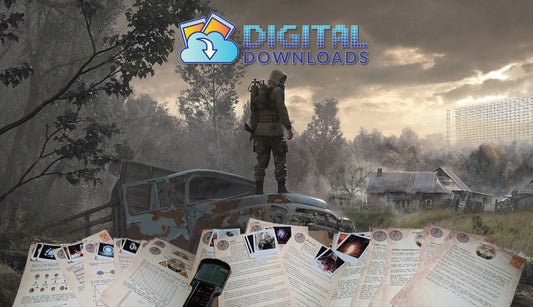 DIGITAL Version! Stalker Forschungsunterlagen Dokumente S.T.A.L.K.E.R. Cosplay Artefakte Shadow of Chernobyl Clear Sky Anomalien Mutanten