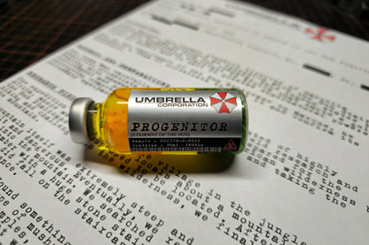 Resident Evil Progenitor [Sonnentreppe] Umbrella Corporation Corp Cosplay Deko Dekoidee Chris Redfiel Jill Valentine Tricell