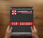Umbrella Corp Corporation Resident Evil Geheim Mappe Cosplay Deko Dokument Ordner Präsentationsmappe Mappe UV-Druck
