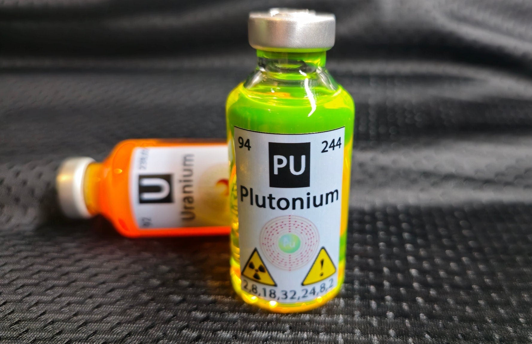 PU - Plutonium / U - Uranium *Requisite* Cosplay Handmade Sammlung Sammler Deko Dekoration