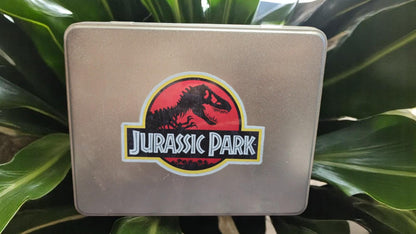 Jurassic Park Raptor Trex Embryo Sammelbox Box Koffer Schaumstoff Cosplay Sammlung Fanmade