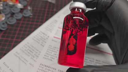 Resident Evil Nemesis Alpha Parasit  Cosplay Horror Probe Fläschchen Horror Geschenk  Fläschchen
