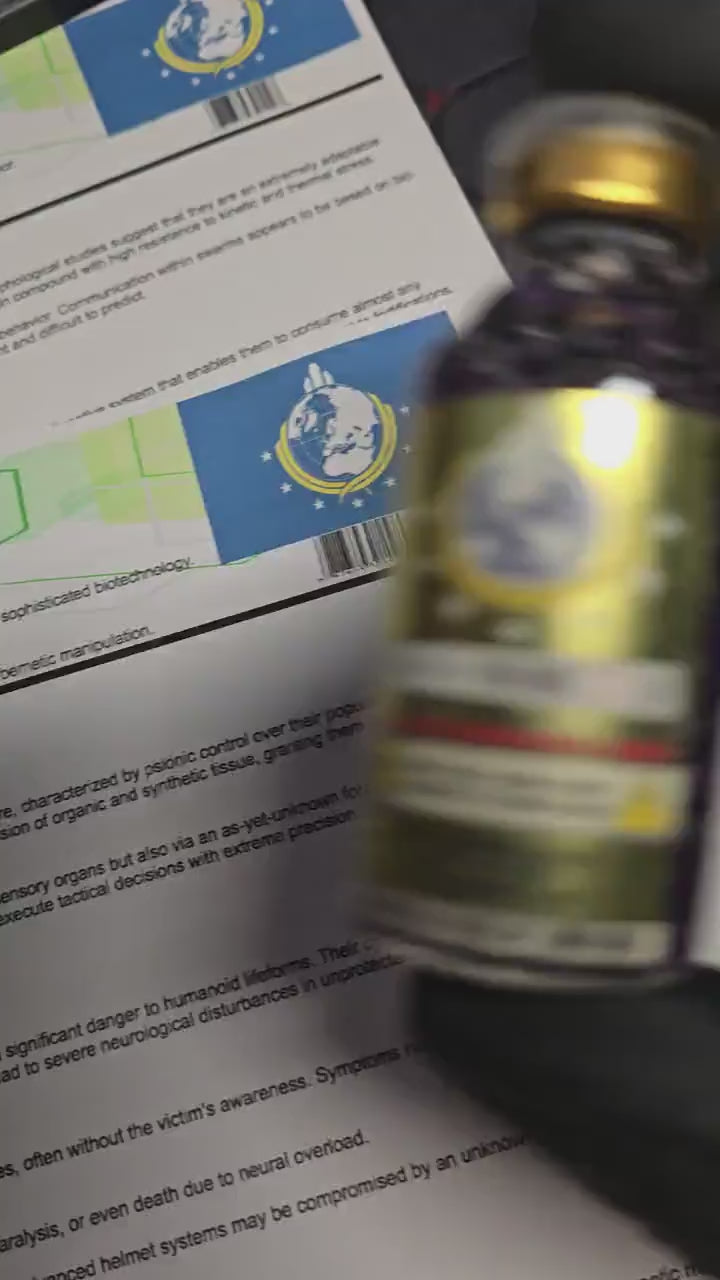Helldivers Illuminierten Blutprobe Probe Blutsample Blut Cosplay Sammler Sammlung Über-Erde Demokratie
